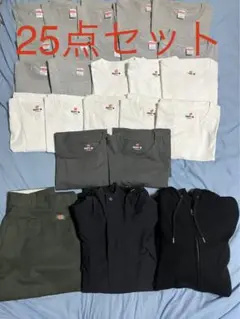ユニクロ ヘインズ ディッキーズ ユナイテッドアスレ 25点セット売り!