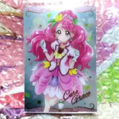 プリキュア ウエハースカード　キュアグレース 1弾 NO.01 SR