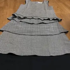 カネコイサオ☆ブラウス&被せ段々ティアードスカート