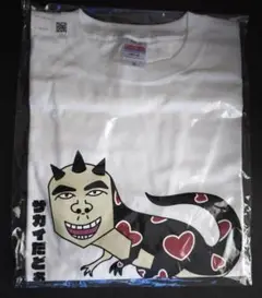 おろちんゆー ペインさかい プリントTシャツ ホワイト