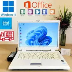 Fujitsu Biblo ノートPC Office2021Win11 パソコン