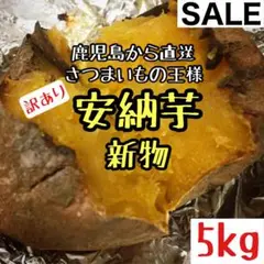 新物◎鹿児島産 訳あり 安納芋 5kg さつまいも 紅あずま好きにもb