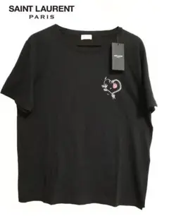 新品 SAINT LAURENT PARIS サンローラン Tシャツ ロゴ