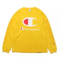 Champion x ATMOS LAB L/S T-SHIRT イエロー