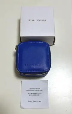 新品未使用 スタージュエリー ジュエリーボックス ノベルティ ブルー ②