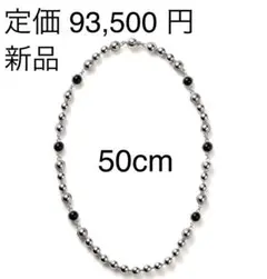 MOONEY ネックレス オニキス シルバー