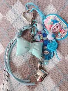ラブブ ジャラジャラキーホルダー