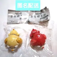 お茶犬　まちぼうけ　ガチャガチャ　チャイ　アール　2点セット