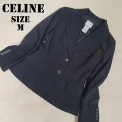 セリーヌ CELINE テーラードジャケット ブラック サイズ36