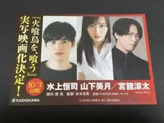 宮舘涼太　Snow Man 火喰鳥をら喰う 角川フェア　ポスターカード