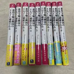悪役令嬢は隣国の王太子に溺愛される 1～9巻