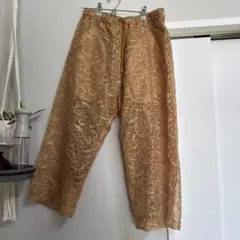 sulvam レースパンツ