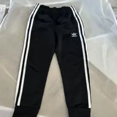 adidas ブラック ジャージ 120サイズ