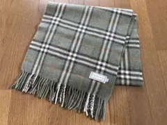 バーバリー PURE CASHMERE カシミヤマフラー