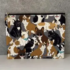 【025】20cmフラットポーチ
