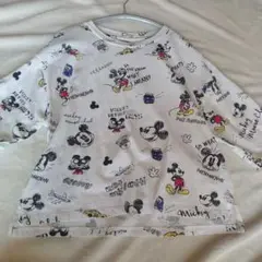 ベルシュカ　Tシャツ　XS　ホワイト　ミッキー　ディズニー　中古・美品