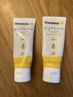 開封使用済み　medela ピュアレーン クリーム 37g 2本セット