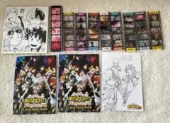 ヒロアカ　色紙　しおり　ポストカード　セット