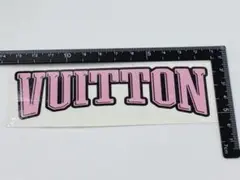 Louis vutton ヴィトン ステッカー LV vutton ロゴ ピンク