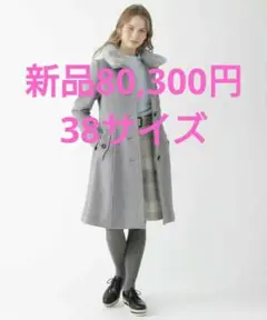新品80,300円ブルーレーベルクレストブリッジコート38サイズM
