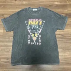KISS バンドT 古着　スミクロ