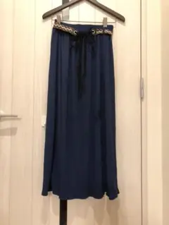 ロングスカート 紺