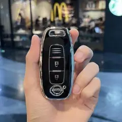 日産Nissan新型 スマートキーケース TPU キーカバー ブラック