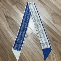 新品♡ナロースカーフ ネックスカーフ バッグスカーフ バンダナ ベージュ ⑨