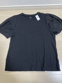 GAP ブラック パフスリーブ Tシャツ M