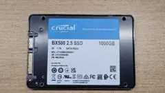 Crucial BX500 2.5 SSD 1000GB