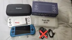 Powkiddy X55 ゲーム機 青色 未少し使用済み
