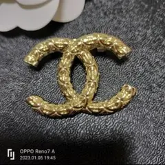 シャネルヴィンテージボタンブローチ