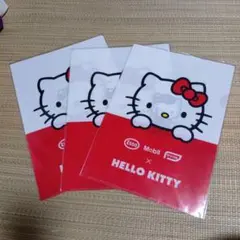 HELLO KITTY × Esso Mobil クリアファイル 3枚セット