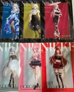 【新品未使用】勝利の女神 : NIKKE クリアファイル 全6種コンプセット