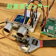 【新品】Raspberry Pi 4 超音波 レーダー 電子工作 セット M