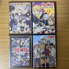 DVD　フェアリーテイル　FAIRY　TAIL　鳳凰の巫女　アニメ総集編他　４枚