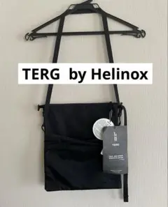 TERG by Helinox ブラック ショルダーバッグ サコッシュ