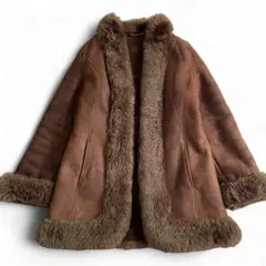 Leder Cris リアルムートンコート 羊革 シープスキン 茶 2025年最新】Leder Crisの人気アイテム - メルカリ