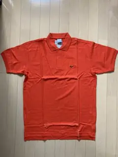 【新品】ナイキ　オレンジ ポロシャツ メンズ XL
