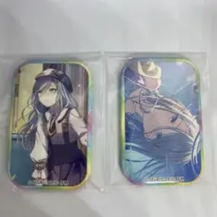 プロセカ　プロジェクトセカイ　モモジャン　日野森雫　スクエア缶バッジ　2点セット