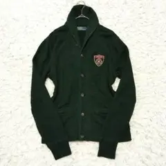 【希少】ポロラルフローレン☆ショールカラー　スウェット　カーディガン