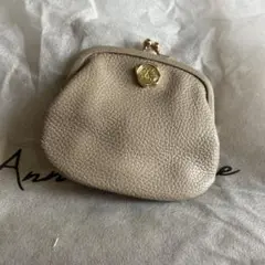 アンコキーヌ　ベージュ コインケース