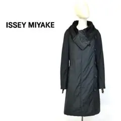 ★ISSEY MIYAKE イッセイミヤケ★ 中綿 ファー ロングコート