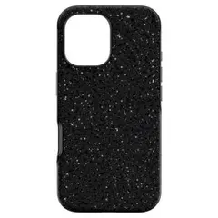 ※美品【スワロフスキー】iPhone16 ケース ブラック