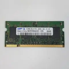 512MB DDR2メモリ PC2-6400