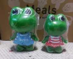 コロちゃんとケロちゃんソフビ人形
