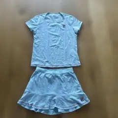 FILA 水色 テニスウェアセット