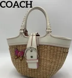 COACH コーチ カゴバッグ ハンド トート ビーチバッグ おしゃれ