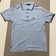 BURBERRY BLACK LABEL ポロシャツ ライトブルー サイズ2