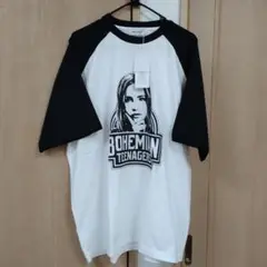 最終お値下げ！！　新品・未使用　モノマートガールズプリントラグランTシャツ